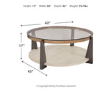Frazwa Multi Coffee Table and 2 End Tables - Ornate Home