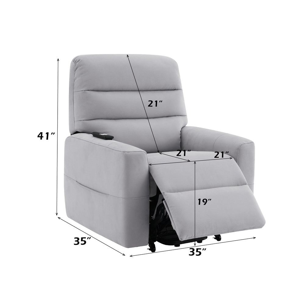 Freddie Gray Power Motion Recliner w/Lift - Ornate Home