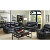 Frederick Black Loveseat - Ornate Home