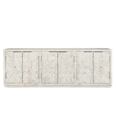 Frederick Timeworn Cream Sideboard - Ornate Home