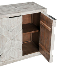 Frederick Timeworn Cream Sideboard - Ornate Home