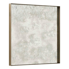 Fredric Brass Square Antique Mirror - Ornate Home