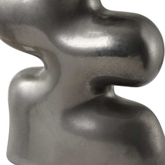 Free Flowing Nickel Vases (Set of 2) - Ornate Home
