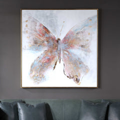 Free Flying Multicolor Hand Painted Canvas - Ornate Home