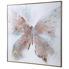 Free Flying Multicolor Hand Painted Canvas - Ornate Home