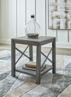 Freedan Grayish Brown Coffee Table and 2 End Tables - Ornate Home