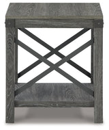 Freedan Grayish Brown End Table (Online Special Price) - Ornate Home