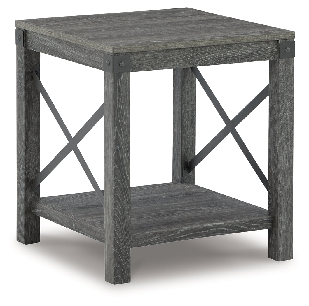 Freedan Grayish Brown End Table (Online Special Price) - Ornate Home