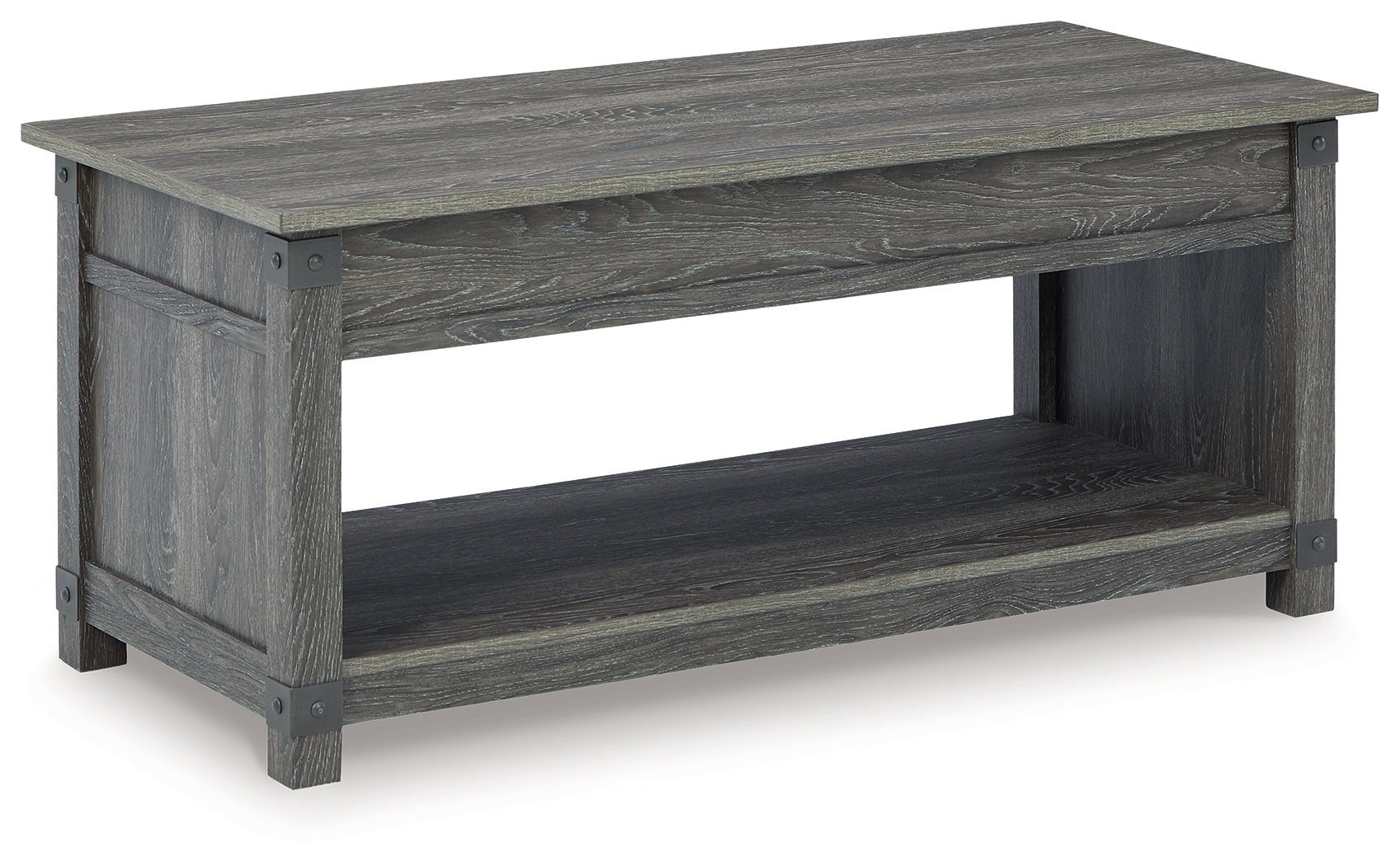 Freedan Grayish Brown Lift Top Coffee Table (Online Special Price) - Ornate Home