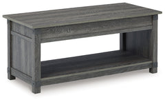 Freedan Grayish Brown Lift Top Coffee Table - Ornate Home