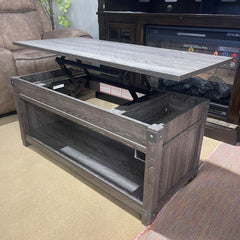 Freedan Grayish Brown Lift Top Coffee Table - Ornate Home