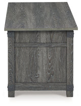 Freedan Grayish Brown Lift-top Coffee Table, 2 End Tables and Console - Ornate Home