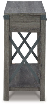 Freedan Grayish Brown Sofa/Console Table (Online Special Price) - Ornate Home