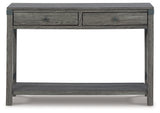 Freedan Grayish Brown Sofa/Console Table (Online Special Price) - Ornate Home