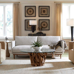 Freefall Gray Ceruse Sofa - Ornate Home