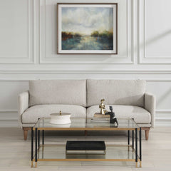 Freefall Gray Ceruse Sofa - Ornate Home