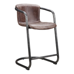 Freeman Brown Counter Stool (Set of 2) - Ornate Home