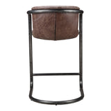 Freeman Brown Counter Stool (Set of 2) - Ornate Home