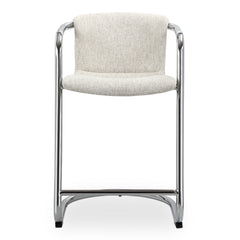 Freeman Chrome Frame Counter Stool (Set of 2) - Ornate Home