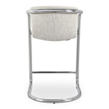 Freeman Chrome Frame Counter Stool (Set of 2) - Ornate Home