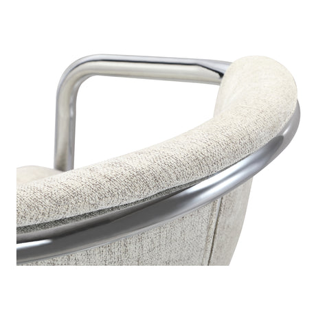 Freeman Chrome Frame Counter Stool (Set of 2) - Ornate Home