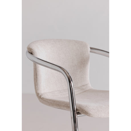 Freeman Chrome Frame Counter Stool (Set of 2) - Ornate Home