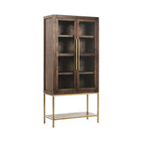 Freemont Kona Brown Display Cabinet - Ornate Home