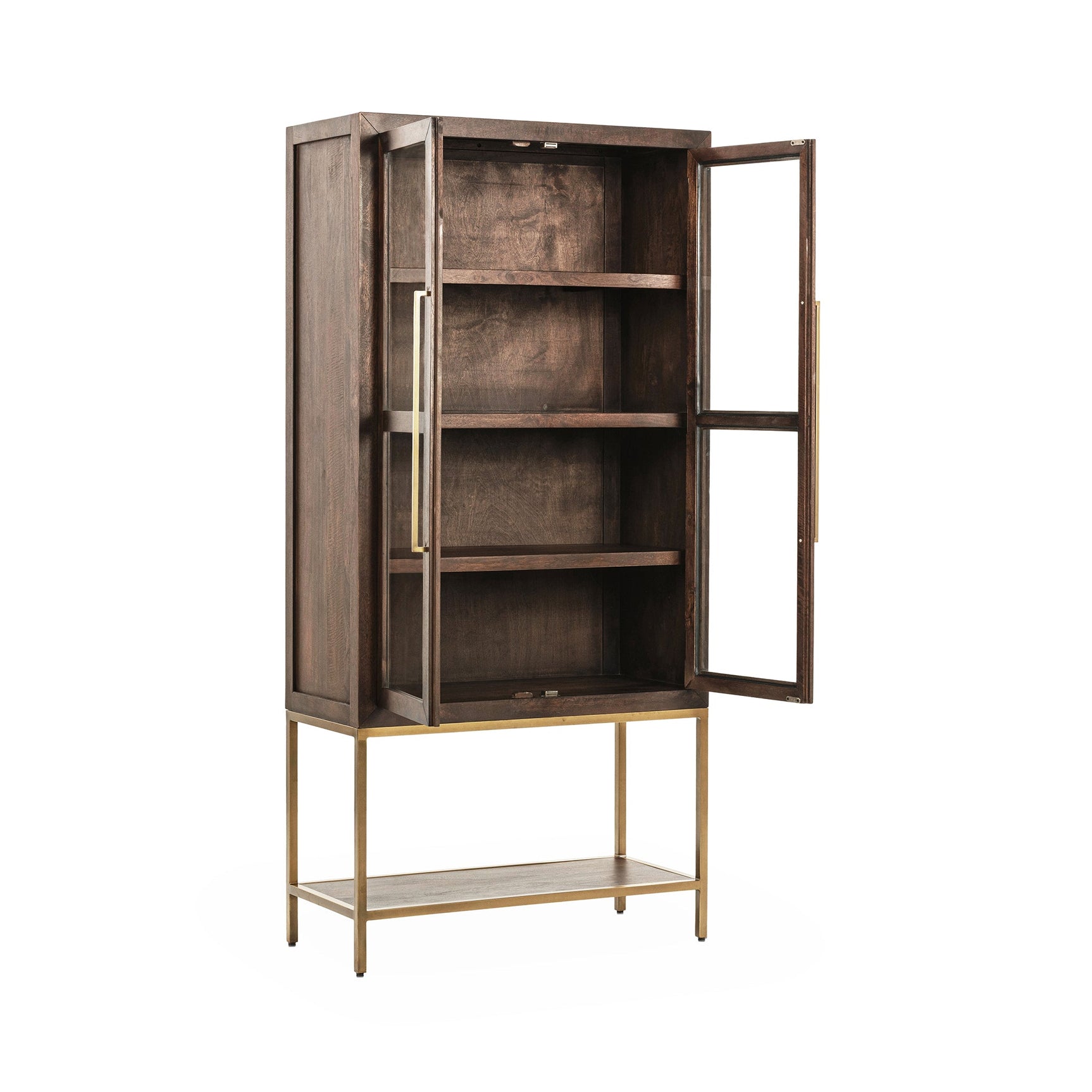 Freemont Kona Brown Display Cabinet - Ornate Home