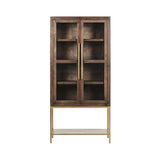 Freemont Kona Brown Display Cabinet - Ornate Home