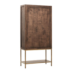 Freemont Kona Brown Display Cabinet - Ornate Home
