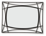 Freenville Black Accent Mirror (Online Special Price) - Ornate Home