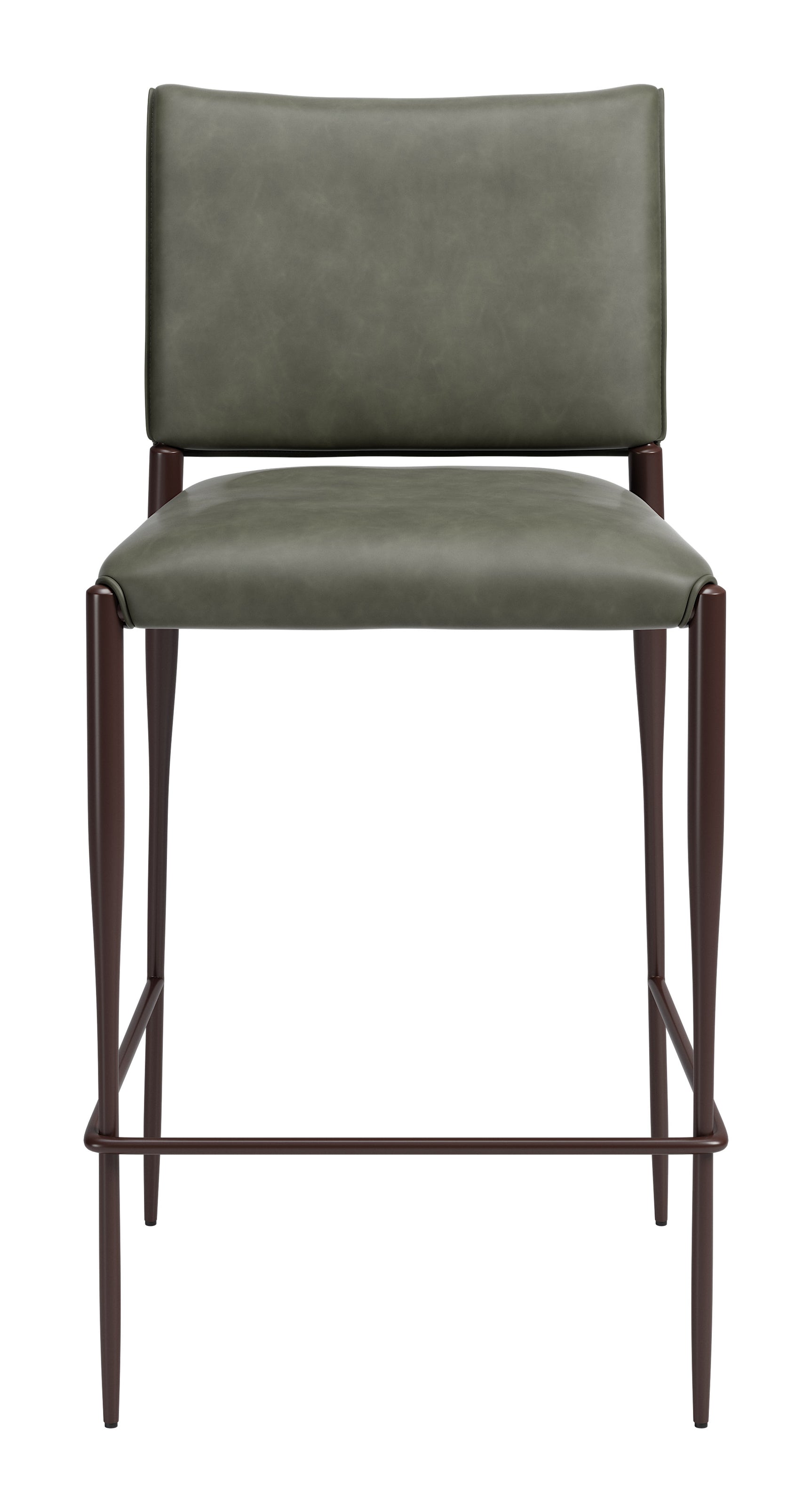 Freesia Olive Green Barstool (Set of 2) - Ornate Home