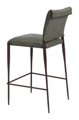 Freesia Olive Green Barstool (Set of 2) - Ornate Home