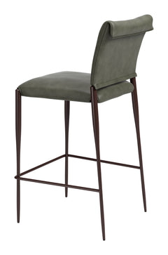 Freesia Olive Green Barstool (Set of 2) - Ornate Home