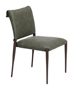 Freesia Olive Green Dining Chair (Set of 2) - Ornate Home