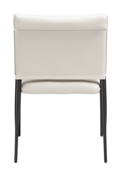 Freesia White Dining Chair (Set of 2) - Ornate Home