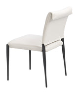 Freesia White Dining Chair (Set of 2) - Ornate Home