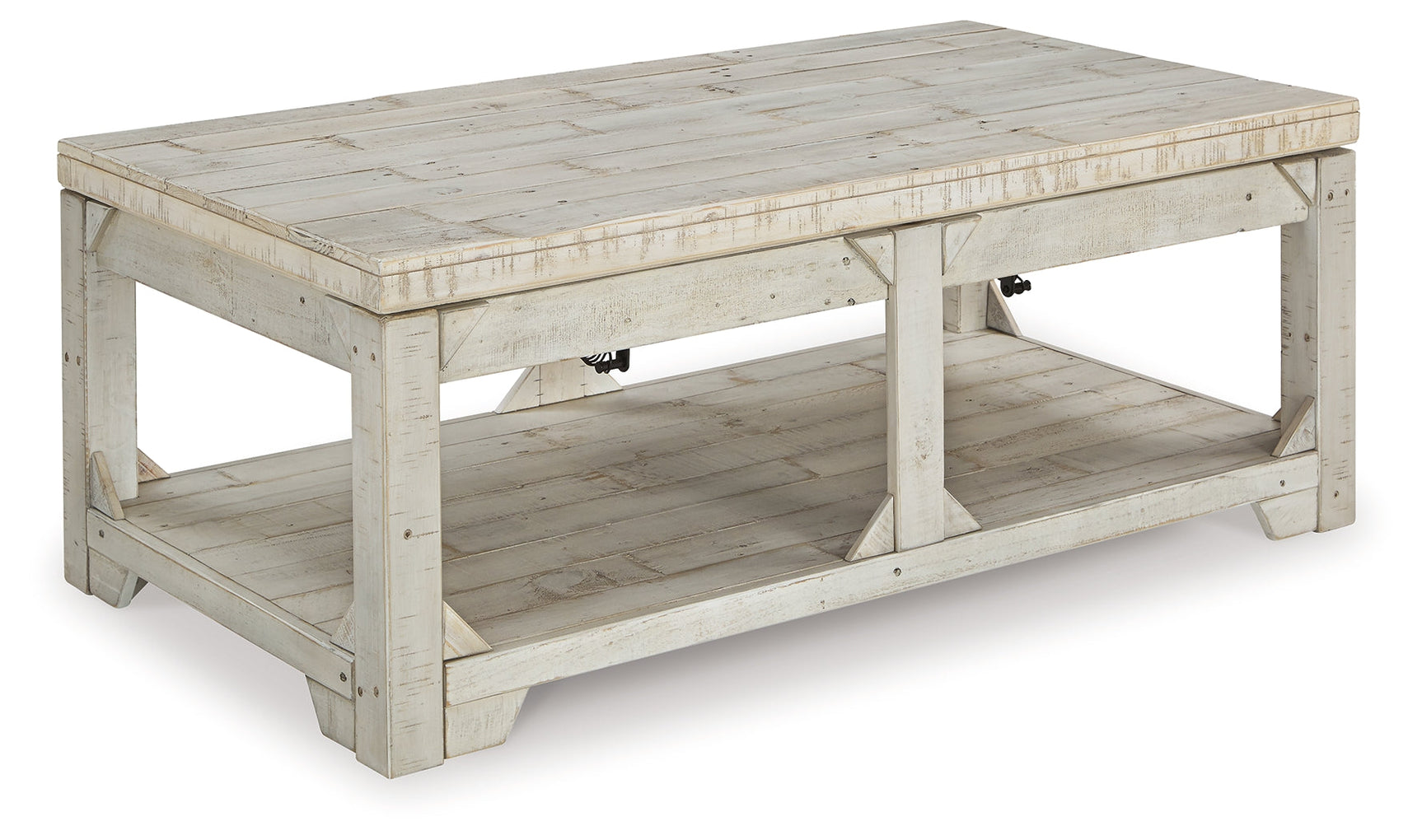 Fregine Whitewash Coffee Table and 2 End Tables (Online Special Price) - Ornate Home