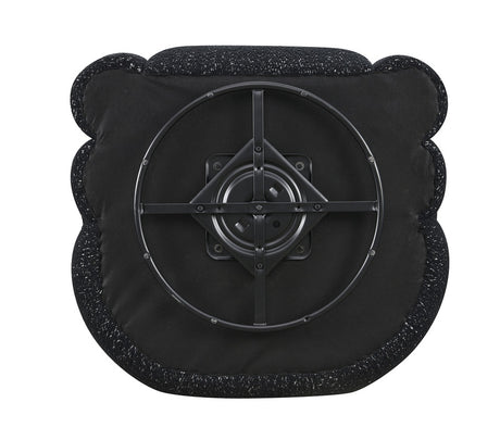 Freja Black Swivel Chair - Ornate Home