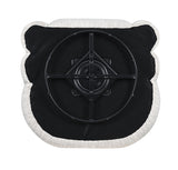 Freja Cotton White Swivel Chair - Ornate Home