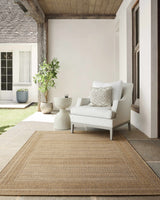 Freja Flatweave Faux Jute Outdoor Rug - Ornate Home