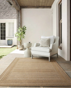 Freja Flatweave Faux Jute Outdoor Rug - Ornate Home
