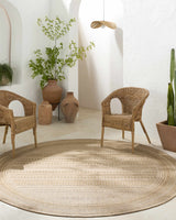 Freja Flatweave Faux Jute Outdoor Rug - Ornate Home