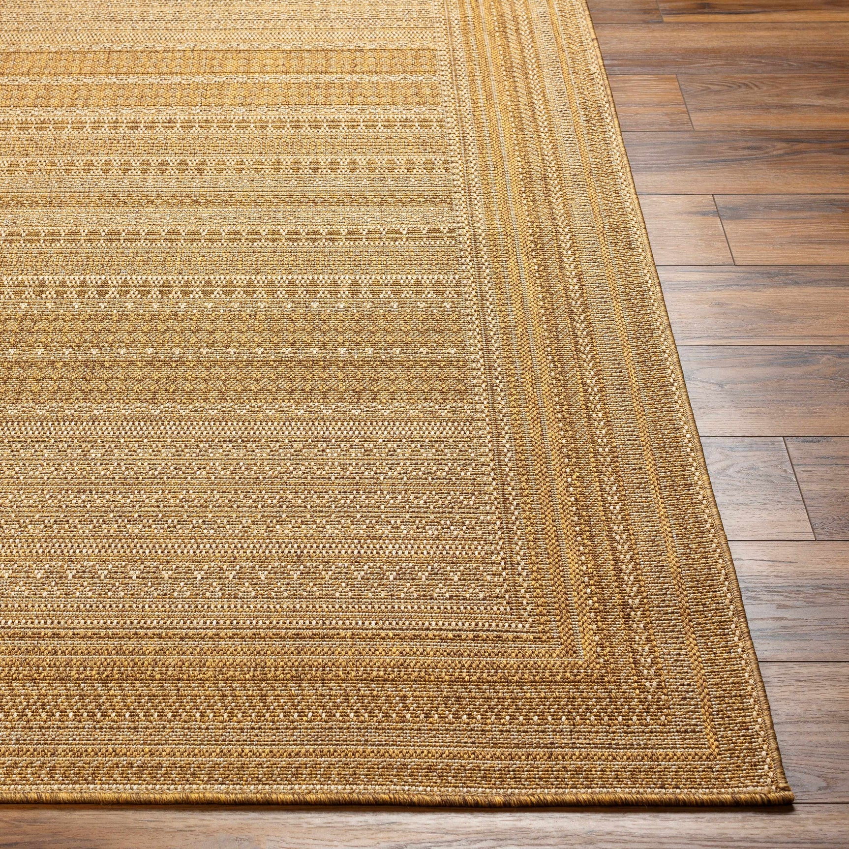 Freja Flatweave Faux Jute Outdoor Rug - Ornate Home