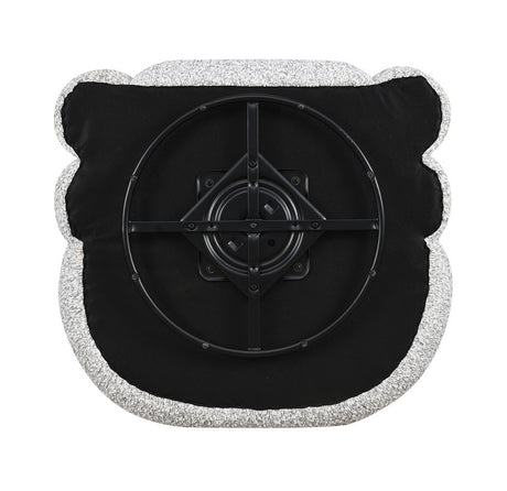 Freja Gray Swivel Chair - Ornate Home