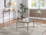 Freja Silver Coffee Table - Ornate Home
