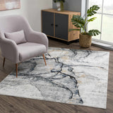 Fremantle Gray Marble Rug - Ornate Home