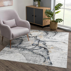 Fremantle Gray Marble Rug - Ornate Home
