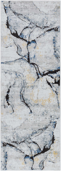 Fremantle Gray Marble Rug - Ornate Home