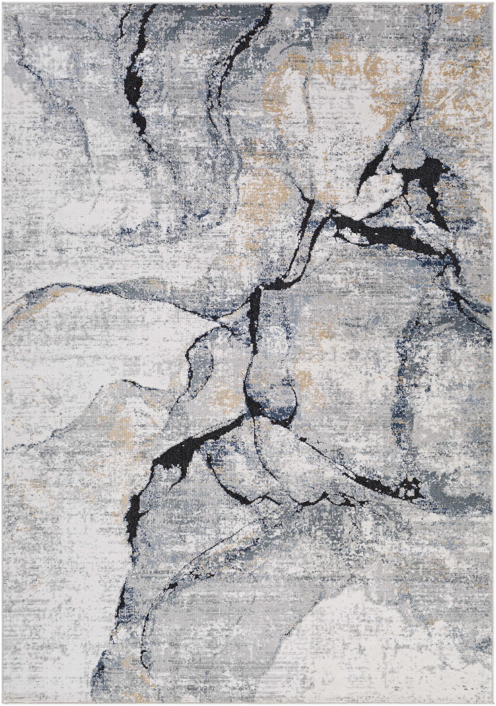 Fremantle Gray Marble Rug - Ornate Home